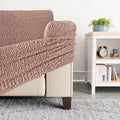 Bronze 2 Seater Recliner Slipcover, Velvet Collection