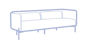 COLETTE SOFA COVER