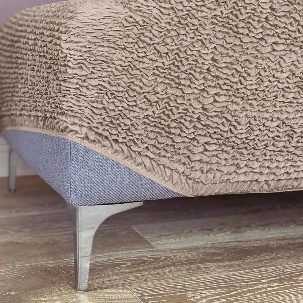 Marsala Ottoman Slipcover (Large), Microfibra Collection