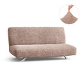 Blush Taupe Futon Slipcover, Microfibra Collection