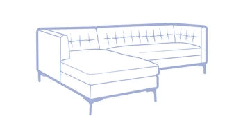 HOLDEN SECTIONAL LOVESEAT COVER