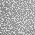 Grey Arabesco Seat Cushion Cover, Jacquard 3D Collection