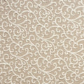 Beige Arabesco Seat Cushion Cover, Jacquard 3D Collection