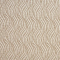Beige Vento Ottoman Slipcover (Medium), Jacquard 3D Collection