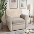 Cream Seat Cushion Cover, Microfibra Collection