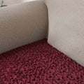 Burgundy Seat Cushion Cover, Microfibra Collection