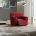 Burgundy Recliner Slipcover, Microfibra Collection