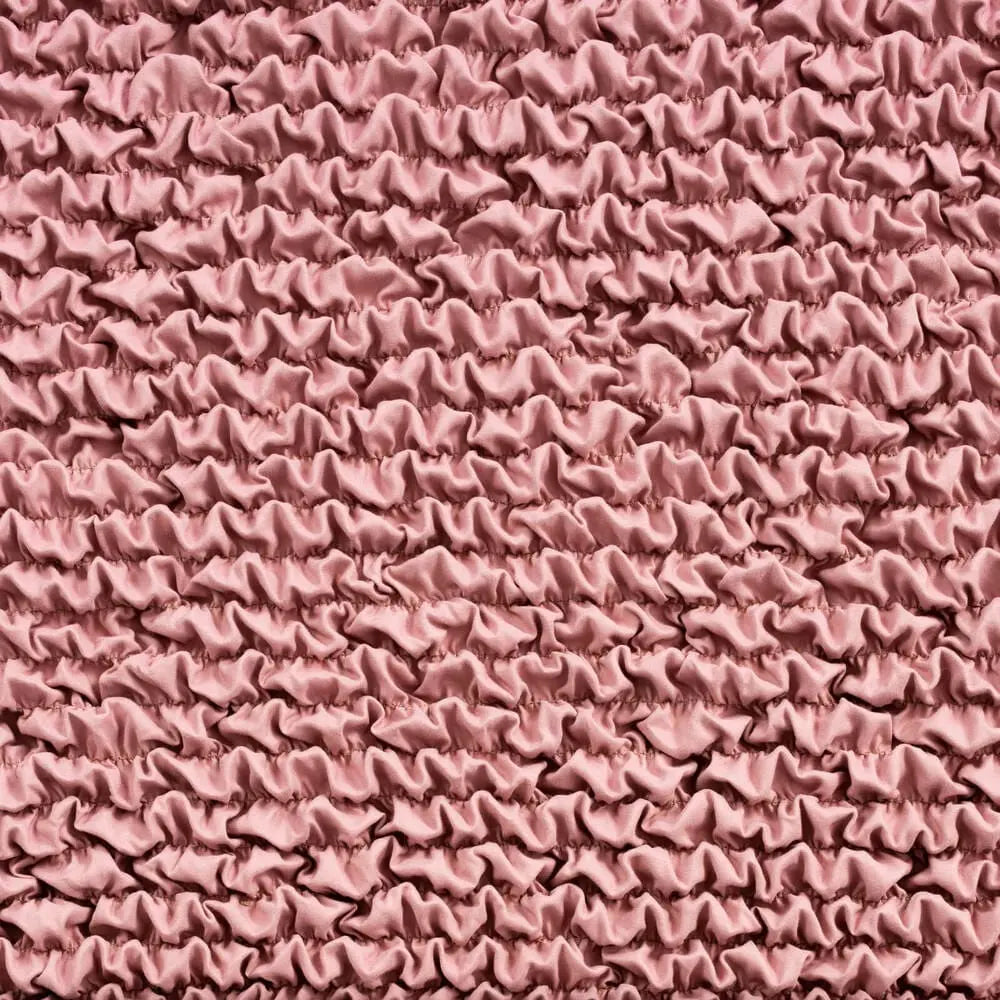 Coral Pink Loveseat 2 Seater Slipcover, Microfibra Collection
