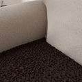Dark Brown Seat Cushion Cover, Microfibra Collection