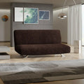 Dark Brown Futon Slipcover, Microfibra Collection