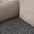 Dark Grey Seat Cushion Cover, Microfibra Collection
