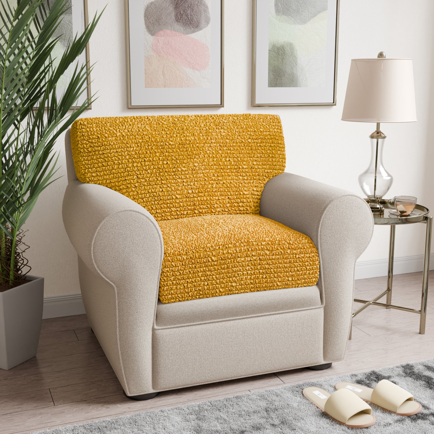 Mango Seat Cushion Cover, Microfibra Collection