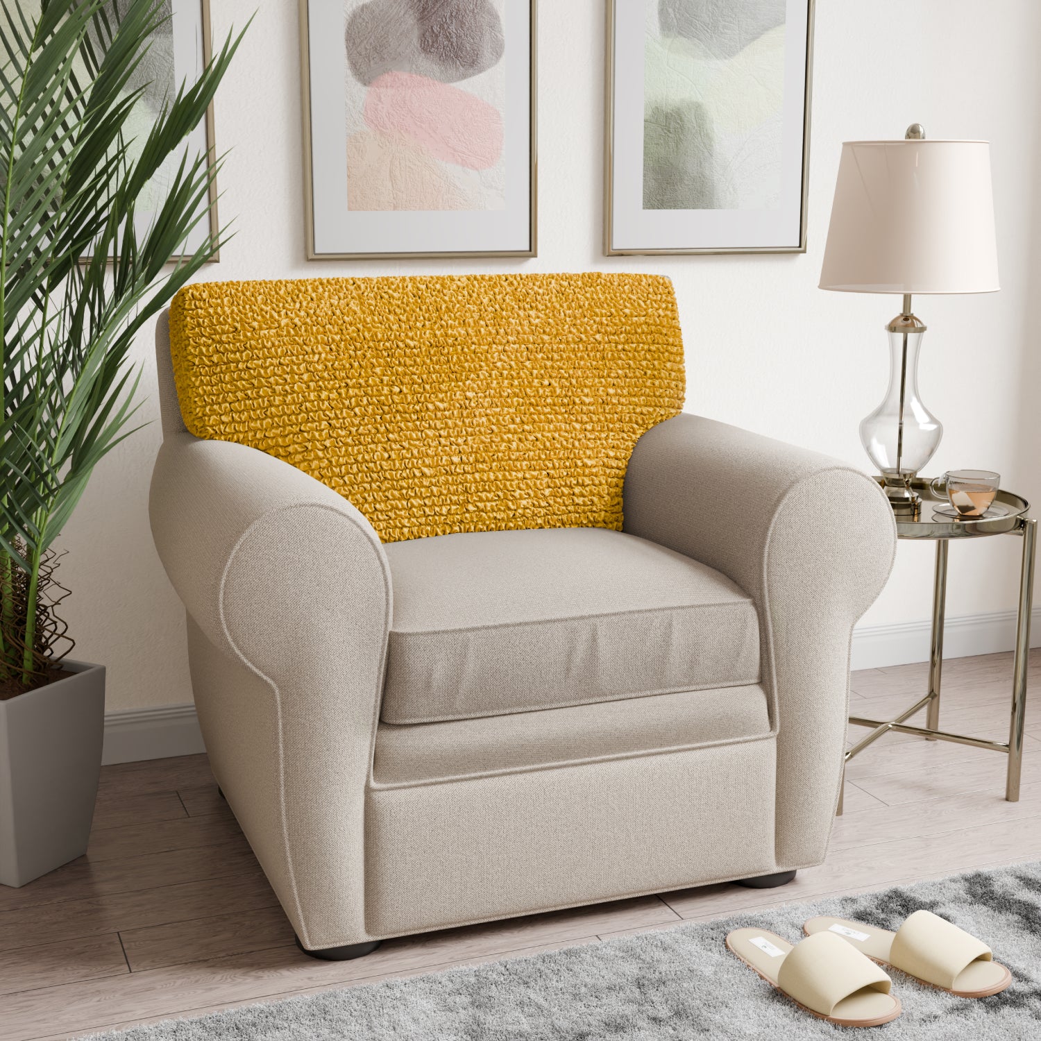 Mango Seat Cushion Cover, Microfibra Collection