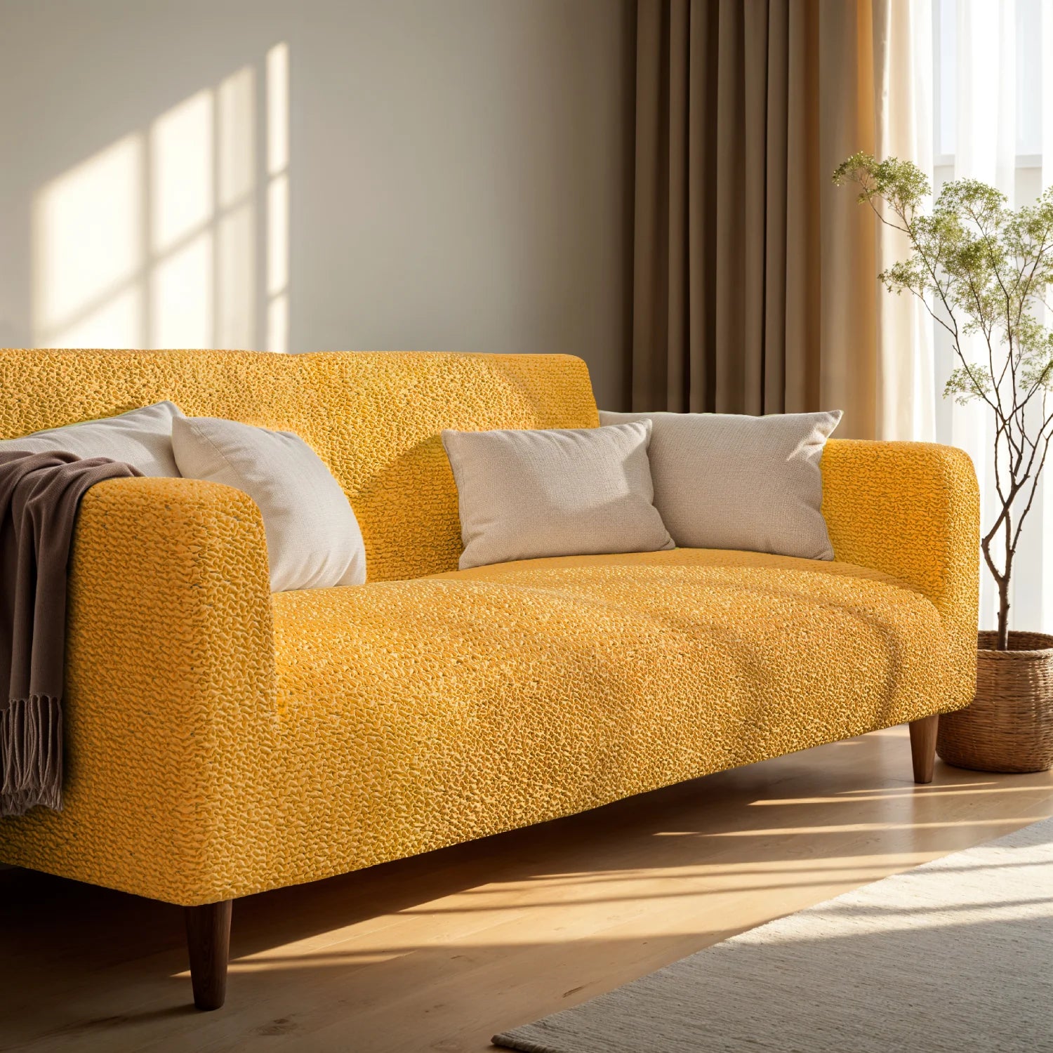 Mango Loveseat 2 Seater Slipcover, Microfibra Collection