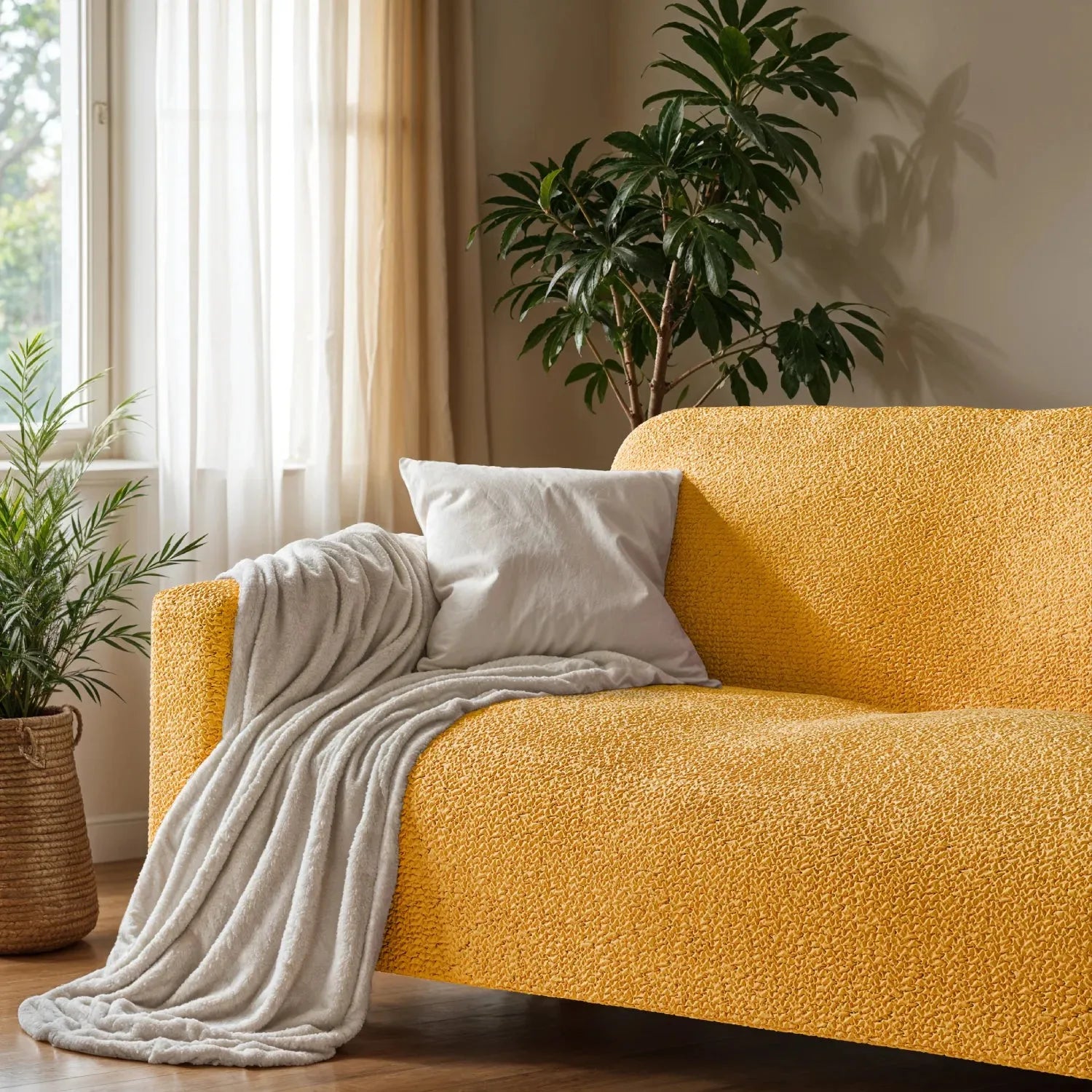 Mango Sofa 4 Seater Slipcover, Microfibra Collection