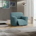 Teal Recliner Slipcover, Microfibra Collection