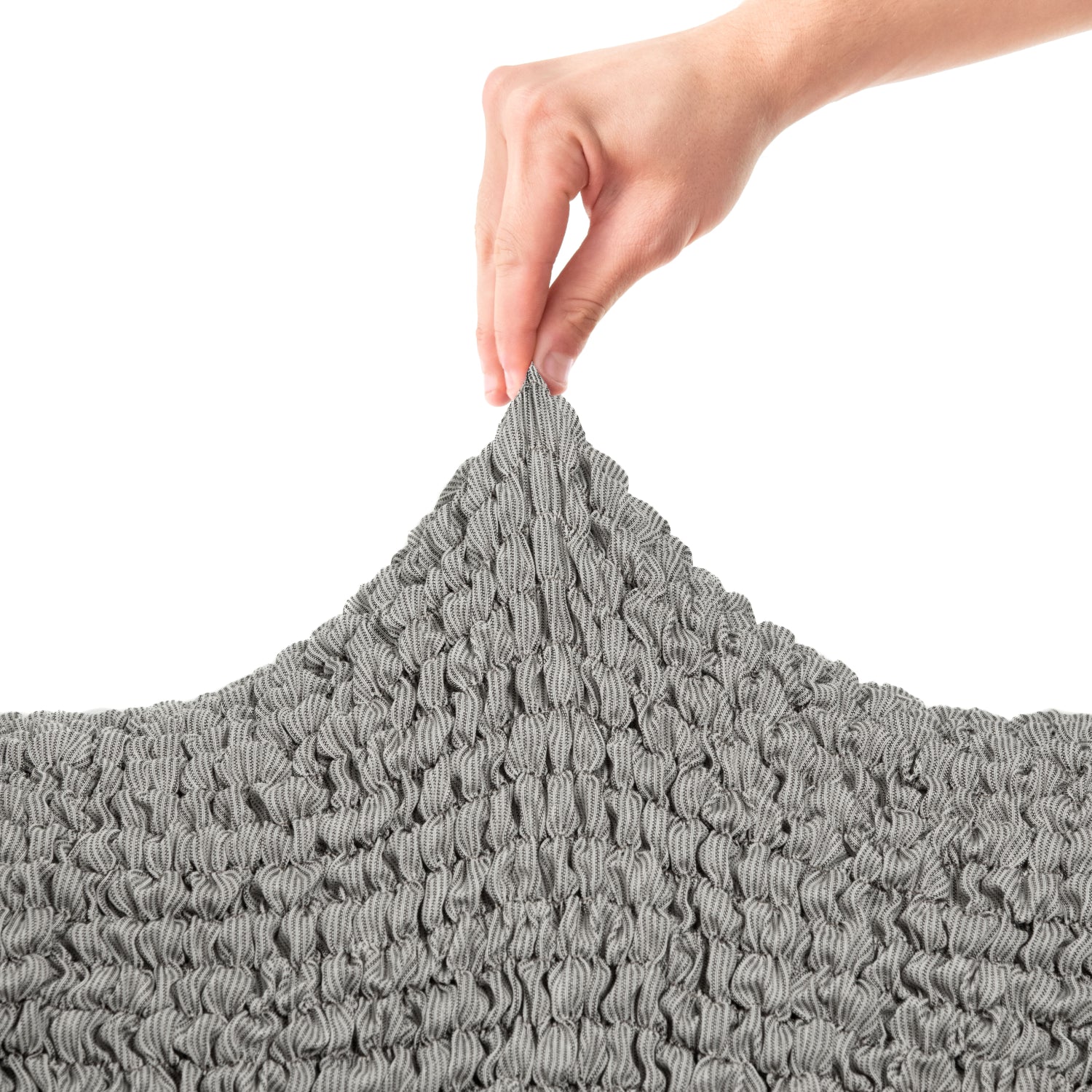 Platinum Seat Cushion Cover, Mille Righe Collection