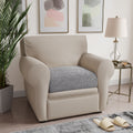 Platinum Seat Cushion Cover, Mille Righe Collection