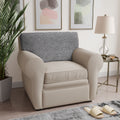 Platinum Seat Cushion Cover, Mille Righe Collection