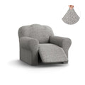 Platinum Recliner Slipcover, Mille Righe Collection