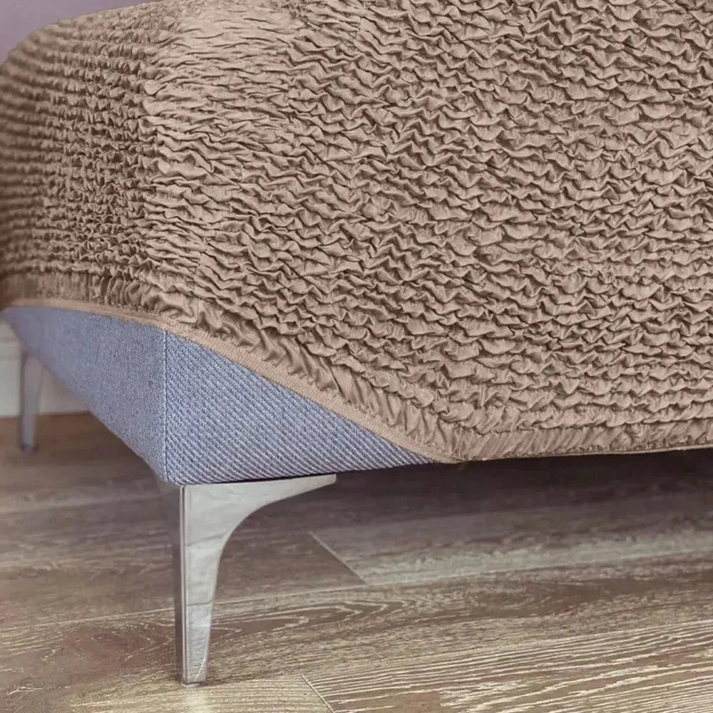 Tapioca Ottoman Slipcover (Large), Microfibra Collection
