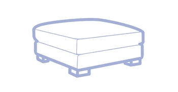 PIAZZA OTTOMAN COVER