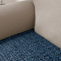 Vittoria Blue Seat Cushion Cover, Microfibra Printed Collection