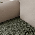 Mossy Grey Seat Cushion Cover, Microfibra Printed Collection