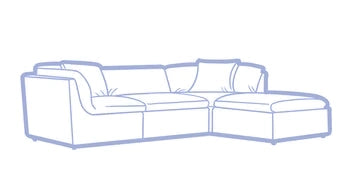 TURN SECTIONAL SOFA COVER