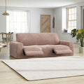 Bronze 3 Seater Recliner Slipcover, Velvet Collection