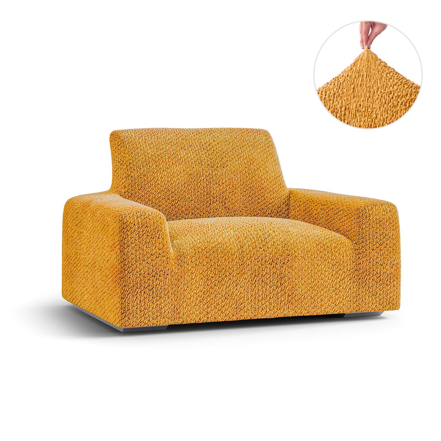 Mango Armchair Slipcover, Velvet Collection