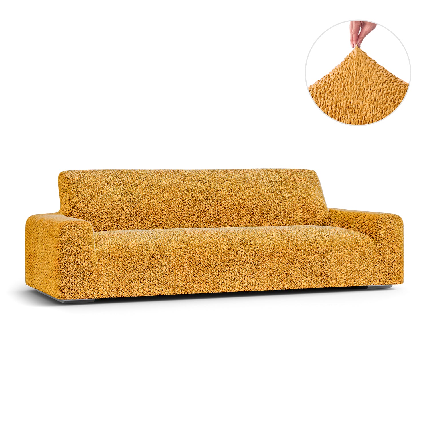 Mango Sofa 4 Seater Slipcover, Velvet Collection