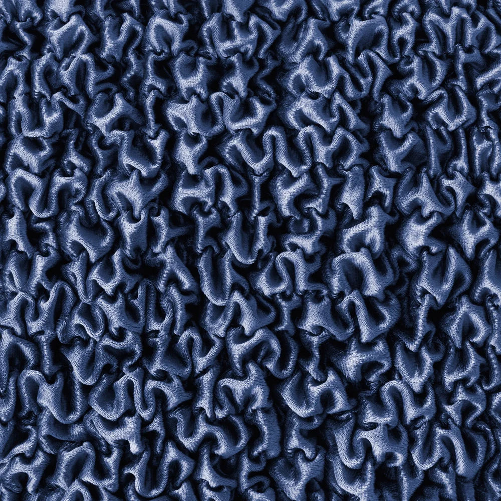 Navy Blue Armchair Slipcover, Fuco Velvet Collection