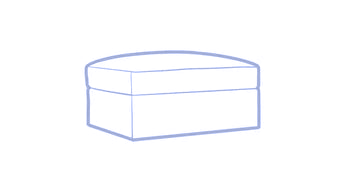 GRONLID FOOTSTOOL WITH STORAGE COVER