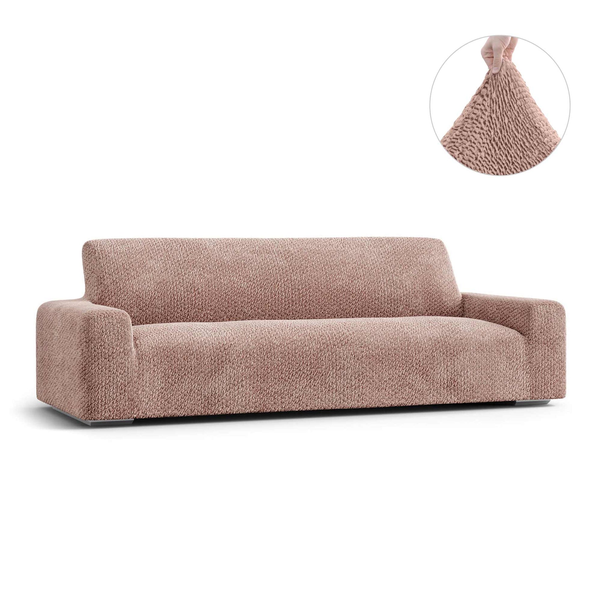 Bronze Sofa 4 Seater Slipcover, Velvet Collection