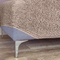 Cipria Ottoman Slipcover (Medium), Microfibra Collection