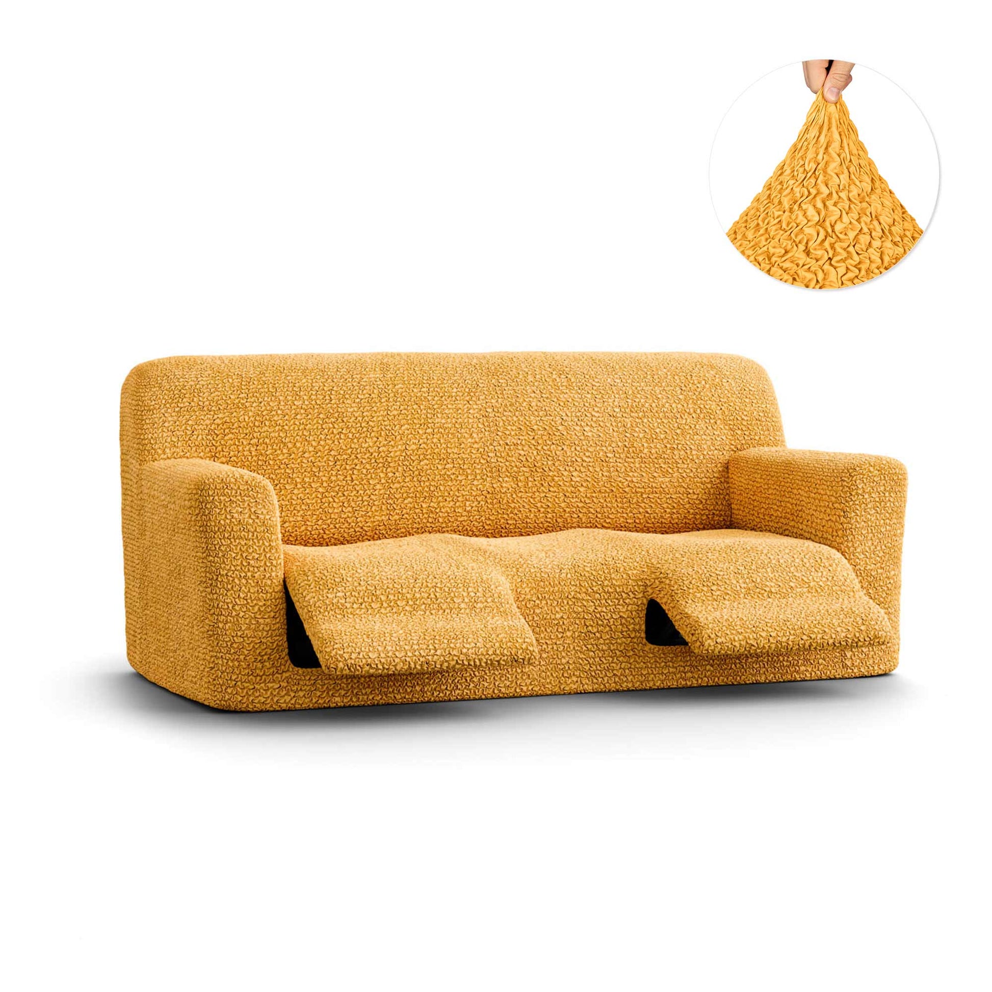 Mango 3 Seater Recliner Slipcover, Microfibra Collection