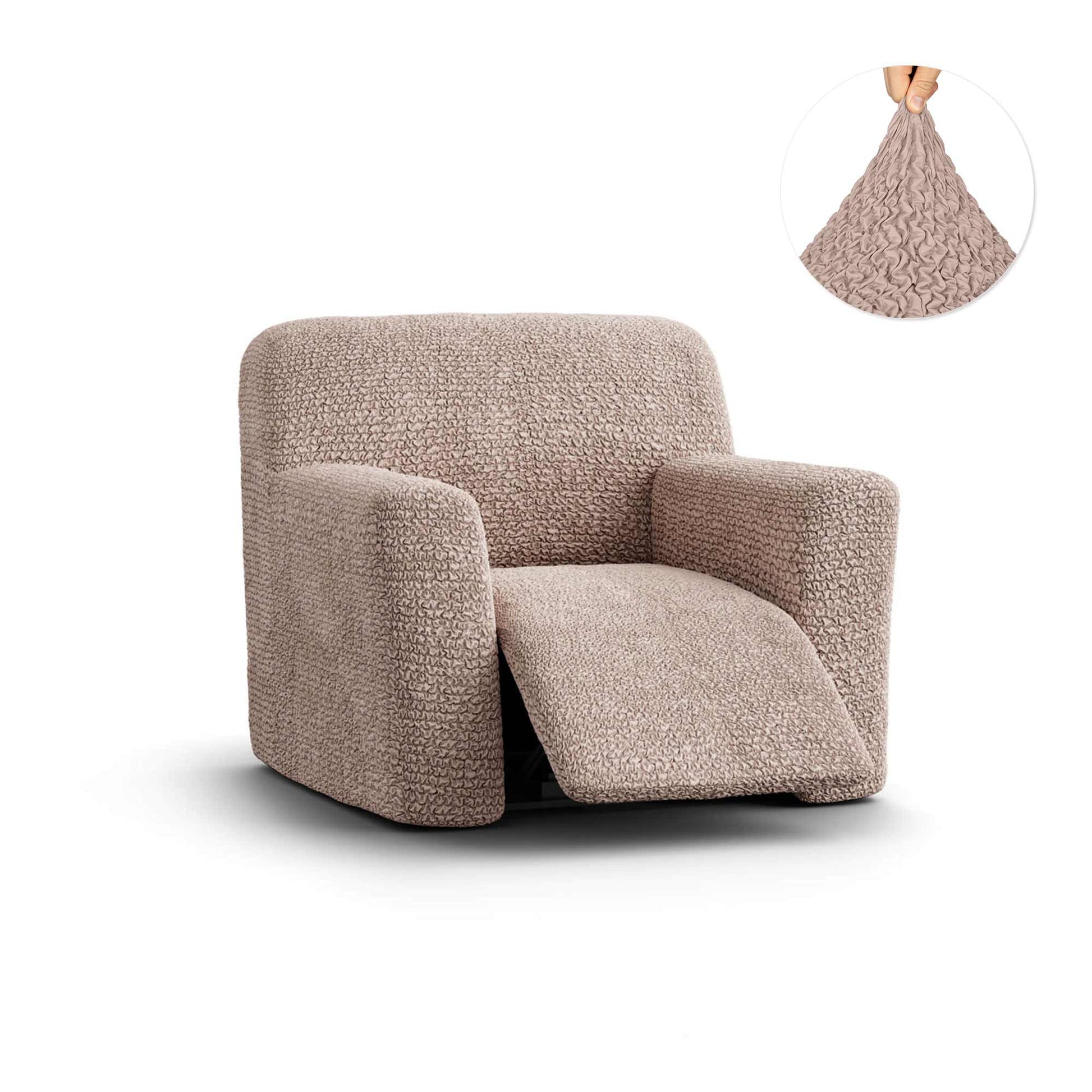 Cipria Recliner Slipcover, Microfibra Collection