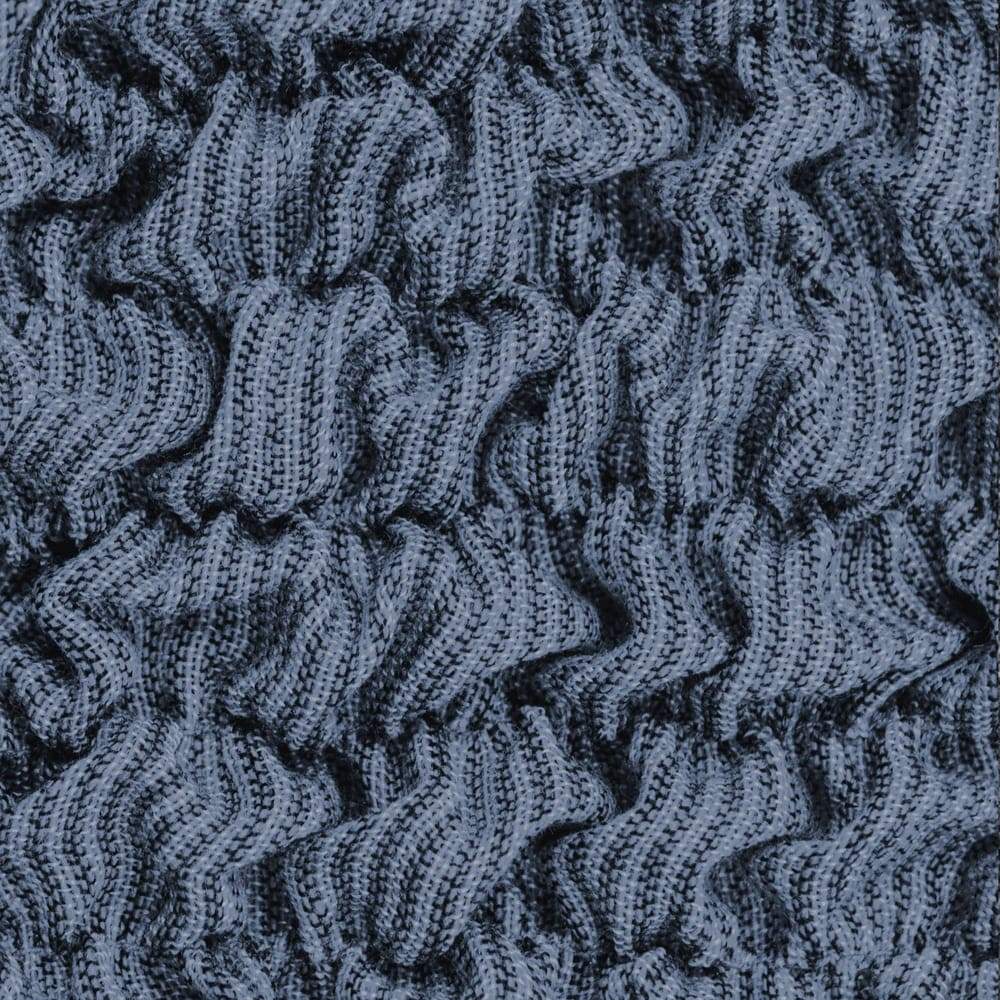 Blue Corner Sofa Slipcover, Mille Righe Collection