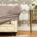 Cipria Barrel Chair Slipcover, Microfibra Collection