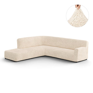 Fullback Support Sectional Sofa Slipcover (Left Chaise), Microfibra Collection