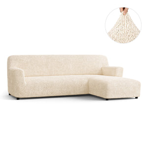 L-Shaped Sofa Slipcover (Right Chaise), Microfibra Collection