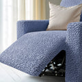 Blue Recliner Slipcover, Microfibra Collection