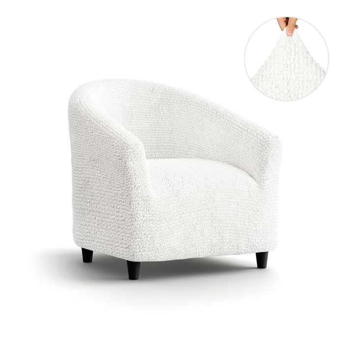 Barrel Chair Slipcover, Microfibra Collection