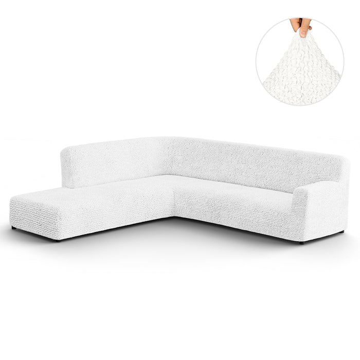 Fullback Support Sectional Sofa Slipcover (Left Chaise), Microfibra Collection