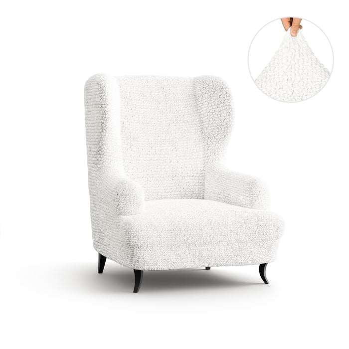 Wingback Chair Slipcover, Microfibra Collection