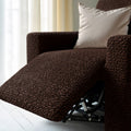 Dark Brown Recliner Slipcover, Microfibra Collection