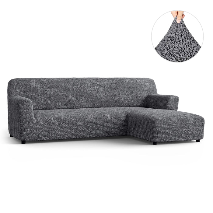 L-Shaped Sofa Slipcover (Right Chaise), Microfibra Collection