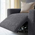 Dark Grey Recliner Slipcover, Microfibra Collection