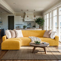 Mango L-Shaped Sofa Slipcover (Left Chaise), Microfibra Collection